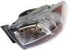 MAZDA 3 10-13 TAIL LAMP LH, Outer, Assembly, LED Type, Sedan