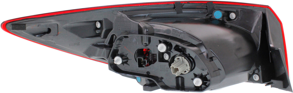 MAZDA 3 14-14 TAIL LAMP RH, Outer, Assembly, LED, To 3-31-14, Sedan - CAPA