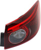 MAZDA 3 14-14 TAIL LAMP RH, Outer, Assembly, LED, To 3-31-14, Sedan