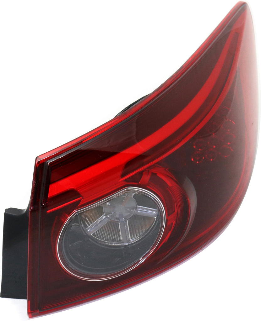 MAZDA 3 14-14 TAIL LAMP RH, Outer, Assembly, LED, To 3-31-14, Sedan