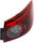 MAZDA 3 14-14 TAIL LAMP RH, Outer, Assembly, LED, To 3-31-14, Sedan