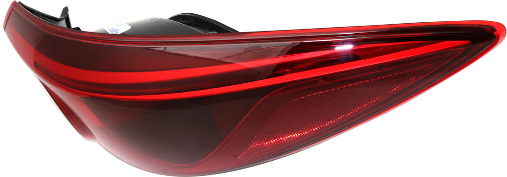 MAZDA 3 14-14 TAIL LAMP RH, Outer, Assembly, LED, To 3-31-14, Sedan