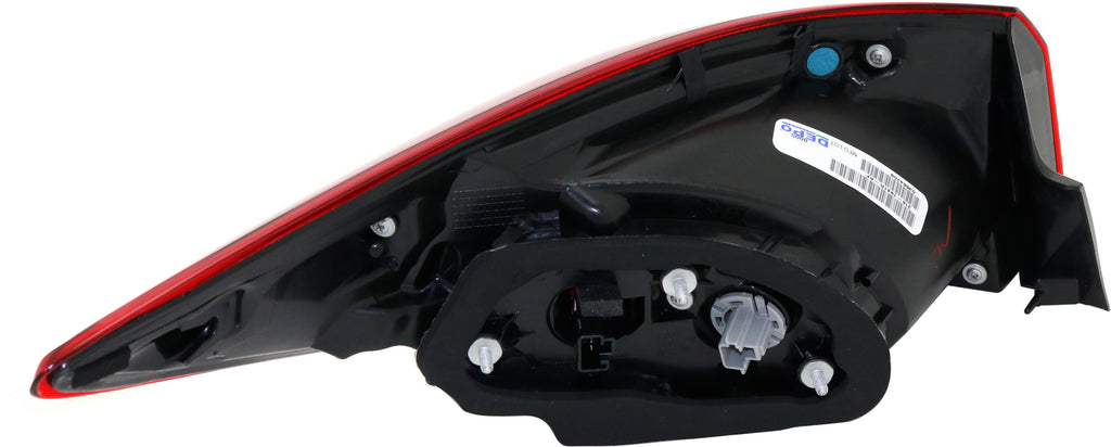 MAZDA 3 14-14 TAIL LAMP RH, Outer, Assembly, LED, To 3-31-14, Sedan