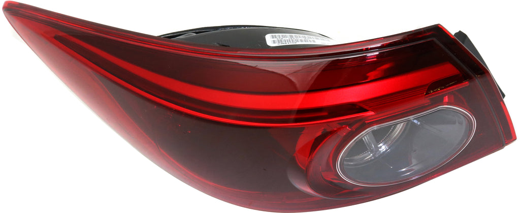 MAZDA 3 14-14 TAIL LAMP LH, Outer, Assembly, LED, To 3-31-14, Sedan