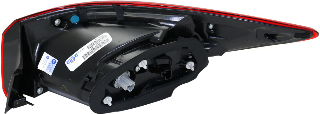 MAZDA 3 14-14 TAIL LAMP LH, Outer, Assembly, LED, To 3-31-14, Sedan