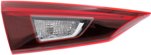 MAZDA 3 14-14 TAIL LAMP LH, Inner, Assembly, LED, To 3-31-14, Sedan - CAPA