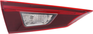 MAZDA 3 14-14 TAIL LAMP LH, Inner, Assembly, LED, To 3-31-14, Sedan