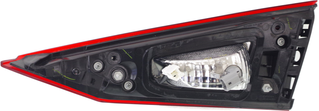 MAZDA 3 14-14 TAIL LAMP LH, Inner, Assembly, LED, To 3-31-14, Sedan