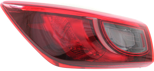 CX-3 16-22 TAIL LAMP LH, Outer, Assembly, Bulb Type