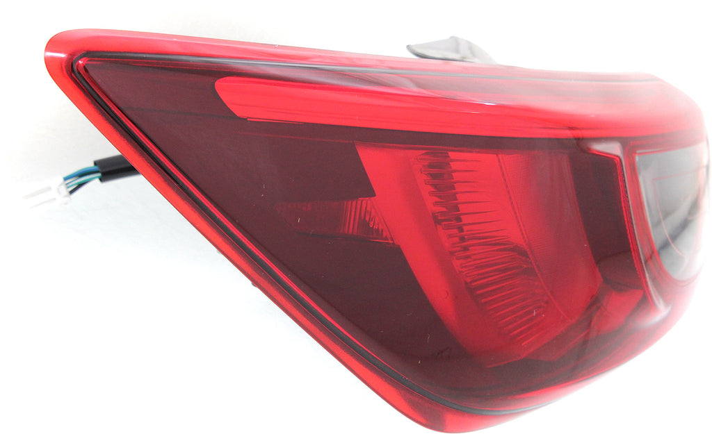 CX-3 16-22 TAIL LAMP LH, Outer, Assembly, Bulb Type