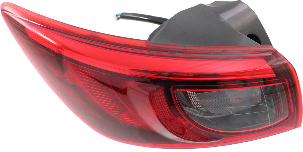 CX-3 16-22 TAIL LAMP LH, Outer, Assembly, Bulb Type