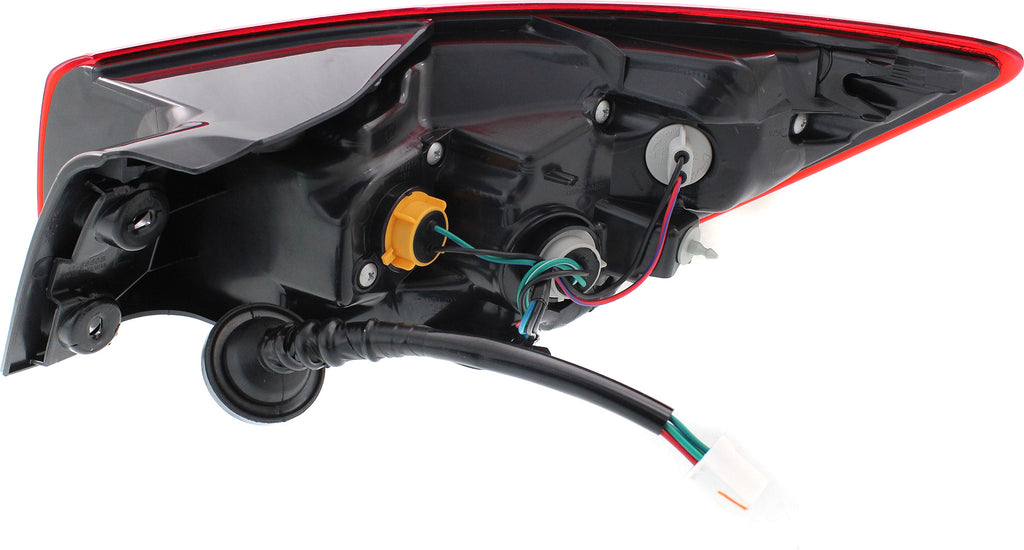CX-3 16-22 TAIL LAMP LH, Outer, Assembly, Bulb Type