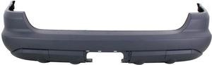 M-CLASS 02-05 REAR BUMPER COVER, Primed, w/ Trailer Hitch Hole, w/o Parktronic Holes and Styling Package