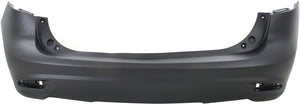 MAZDA 5 12-17 REAR BUMPER COVER, Primed, w/o Parking Aid Snsr Holes