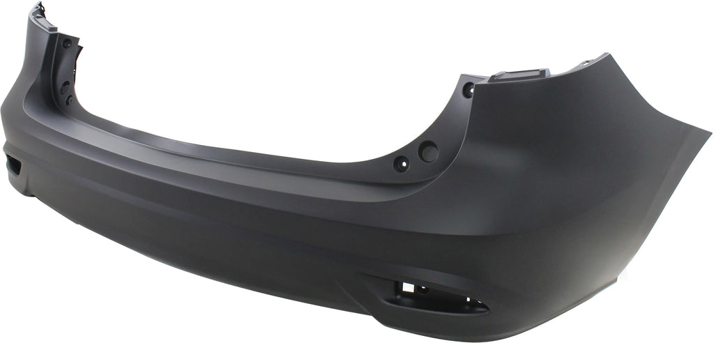 MAZDA 5 12-17 REAR BUMPER COVER, Primed, w/o Parking Aid Snsr Holes