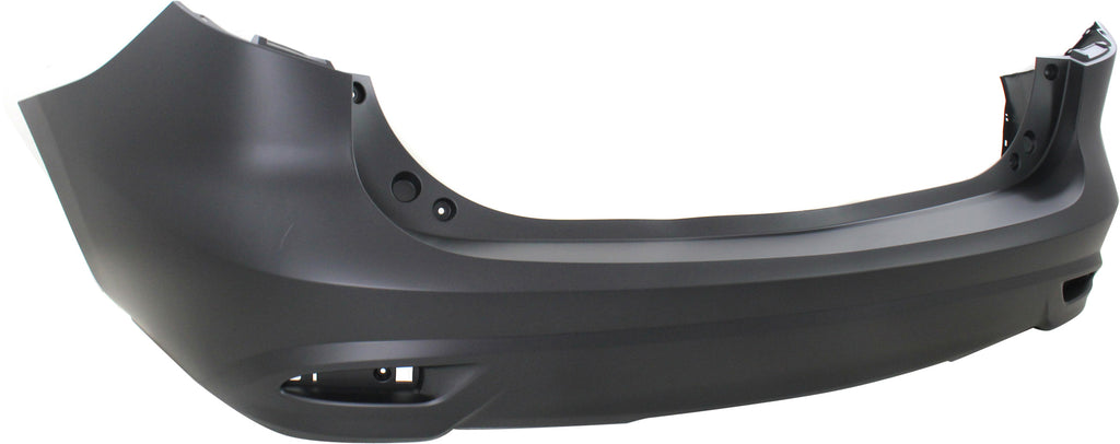 MAZDA 5 12-17 REAR BUMPER COVER, Primed, w/o Parking Aid Snsr Holes
