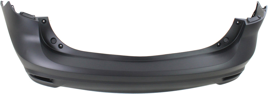 MAZDA 5 12-17 REAR BUMPER COVER, Primed, w/o Parking Aid Snsr Holes