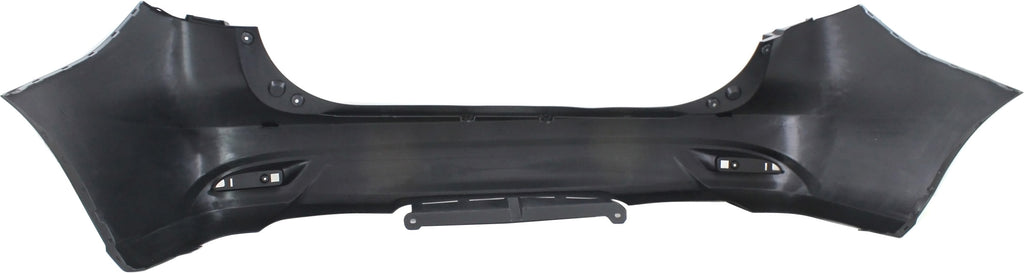 MAZDA 5 12-17 REAR BUMPER COVER, Primed, w/o Parking Aid Snsr Holes