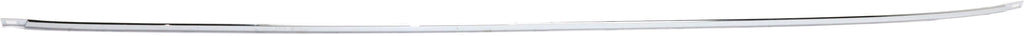 C-CLASS 08-11 REAR BUMPER MOLDING, Center, Impact Strip, Chrome, w/o Sport Pkg, (Exc. C63 Model)