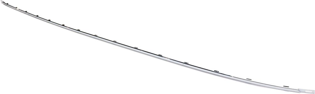C-CLASS 08-11 REAR BUMPER MOLDING, Center, Impact Strip, Chrome, w/o Sport Pkg, (Exc. C63 Model)