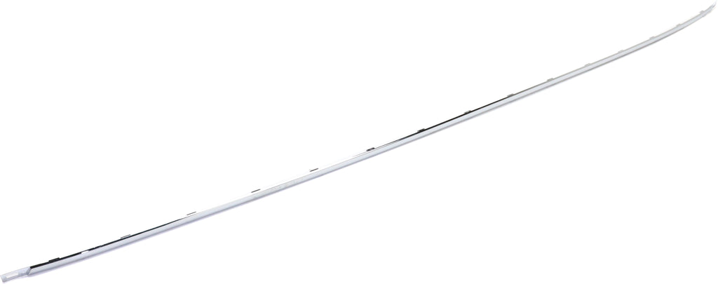 C-CLASS 08-11 REAR BUMPER MOLDING, Center, Impact Strip, Chrome, w/o Sport Pkg, (Exc. C63 Model)