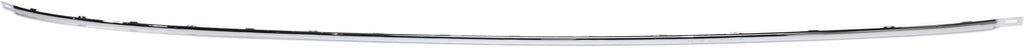C-CLASS 08-11 REAR BUMPER MOLDING, Center, Impact Strip, Chrome, w/o Sport Pkg, (Exc. C63 Model)