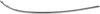 C-CLASS 08-11 REAR BUMPER MOLDING RH, Chrome, Outer Impact Strip, w/o Sport Pkg, (Exc. C63 Model)