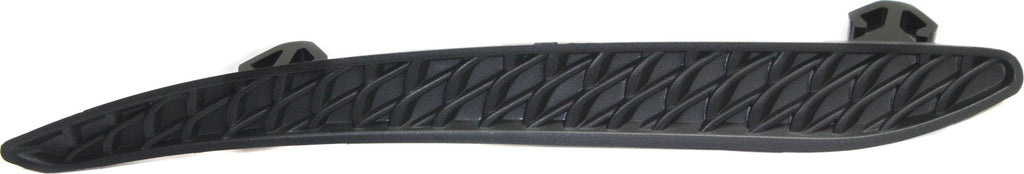 E-CLASS 14-16 REAR BUMPER MOLDING RH, Impact Strip, Black, w/ AMG Styling Pkg., Sedan