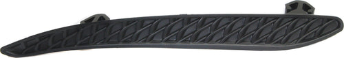 E-CLASS 14-16 REAR BUMPER MOLDING RH, Impact Strip, Black, w/ AMG Styling Pkg., Sedan