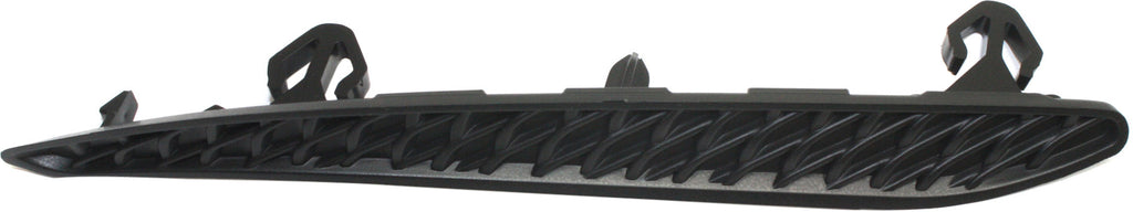 E-CLASS 14-16 REAR BUMPER MOLDING RH, Impact Strip, Black, w/ AMG Styling Pkg., Sedan