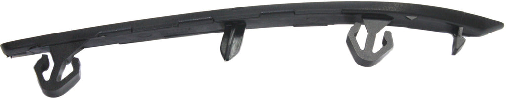 E-CLASS 14-16 REAR BUMPER MOLDING RH, Impact Strip, Black, w/ AMG Styling Pkg., Sedan
