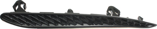 E-CLASS 14-16 REAR BUMPER MOLDING LH, Impact Strip, Black, w/ AMG Styling Pkg., Sedan