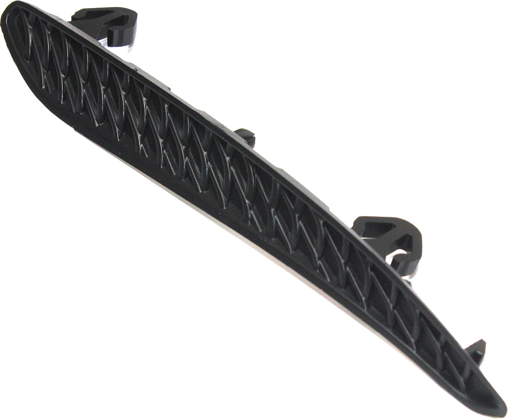 E-CLASS 14-16 REAR BUMPER MOLDING LH, Impact Strip, Black, w/ AMG Styling Pkg., Sedan