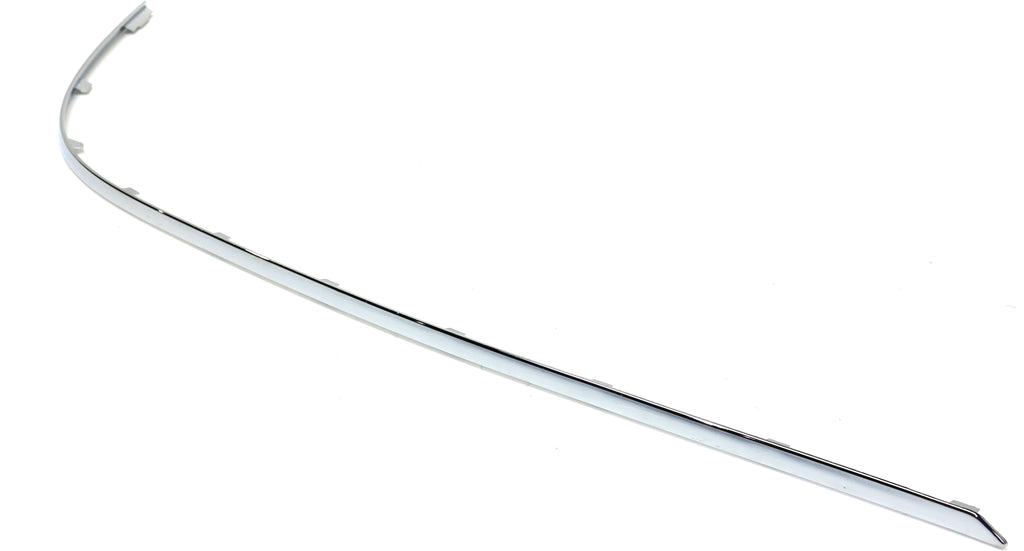 E-CLASS 11-13 REAR BUMPER MOLDING RH, Outer Impact Strip, Chrome, w/o AMG Styling Pkg., Wagon