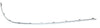 E-CLASS 11-13 REAR BUMPER MOLDING RH, Outer Impact Strip, Chrome, w/o AMG Styling Pkg., Wagon