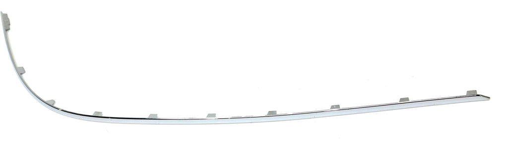 E-CLASS 11-13 REAR BUMPER MOLDING RH, Outer Impact Strip, Chrome, w/o AMG Styling Pkg., Wagon