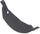 C-CLASS 12-15 REAR BUMPER FILLER RH, Coupe/(Sedan 12-14 w/ Sport Pkg)