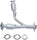 MONTERO 01-02 CATALYTIC CONVERTER, w/ Flat Gasket and O-Ring Gaskets, 6 Cyl, 3.5L eng.