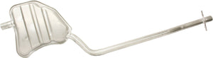 COOPER 02-08 MUFFLER, Aluminized Steel, Natural Finish, 79 in. L x 23 in. W x 6 in. H