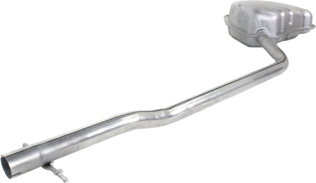 COOPER 02-08 MUFFLER, Aluminized Steel, Natural Finish, 79 in. L x 23 in. W x 6 in. H