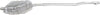 COOPER 02-08 MUFFLER, Aluminized Steel, Natural Finish, 79 in. L x 23 in. W x 6 in. H