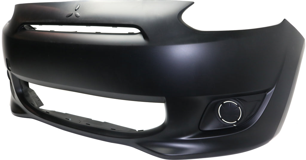 MIRAGE 14-15 FRONT BUMPER COVER, Primed, w/ or w/o Fog Light Holes