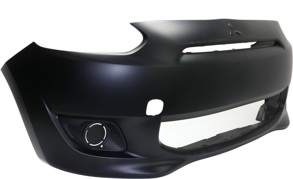 MIRAGE 14-15 FRONT BUMPER COVER, Primed, w/ or w/o Fog Light Holes