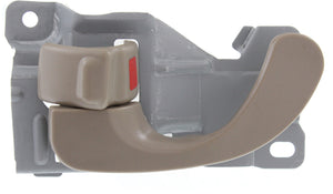MIRAGE 97-02 / GALANT 99-03 FRONT INTERIOR DOOR HANDLE LH, Beige, Plastic+Metal (=REAR)