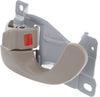 MIRAGE 97-02 / GALANT 99-03 FRONT INTERIOR DOOR HANDLE LH, Beige, Plastic+Metal (=REAR)