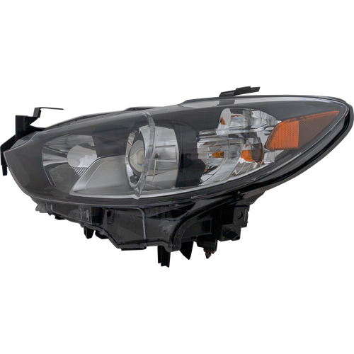 MAZDA 6 14-17 HEAD LAMP RH, Lens and Housing, Halogen, Sport/Touring Models - CAPA