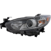 MAZDA 6 14-17 HEAD LAMP RH, Lens and Housing, Halogen, Sport/Touring Models - CAPA