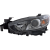 MAZDA 6 14-17 HEAD LAMP RH, Lens and Housing, Halogen, Sport/Touring Models - CAPA