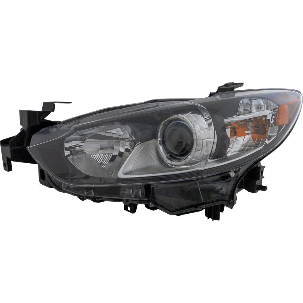 MAZDA 6 14-17 HEAD LAMP RH, Lens and Housing, Halogen, Sport/Touring Models