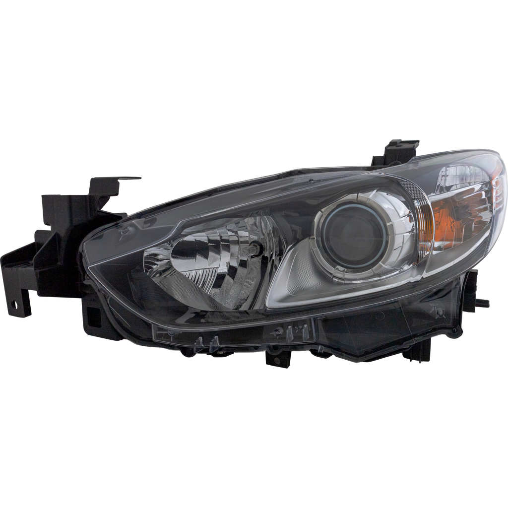 MAZDA 6 14-17 HEAD LAMP RH, Lens and Housing, Halogen, Sport/Touring Models